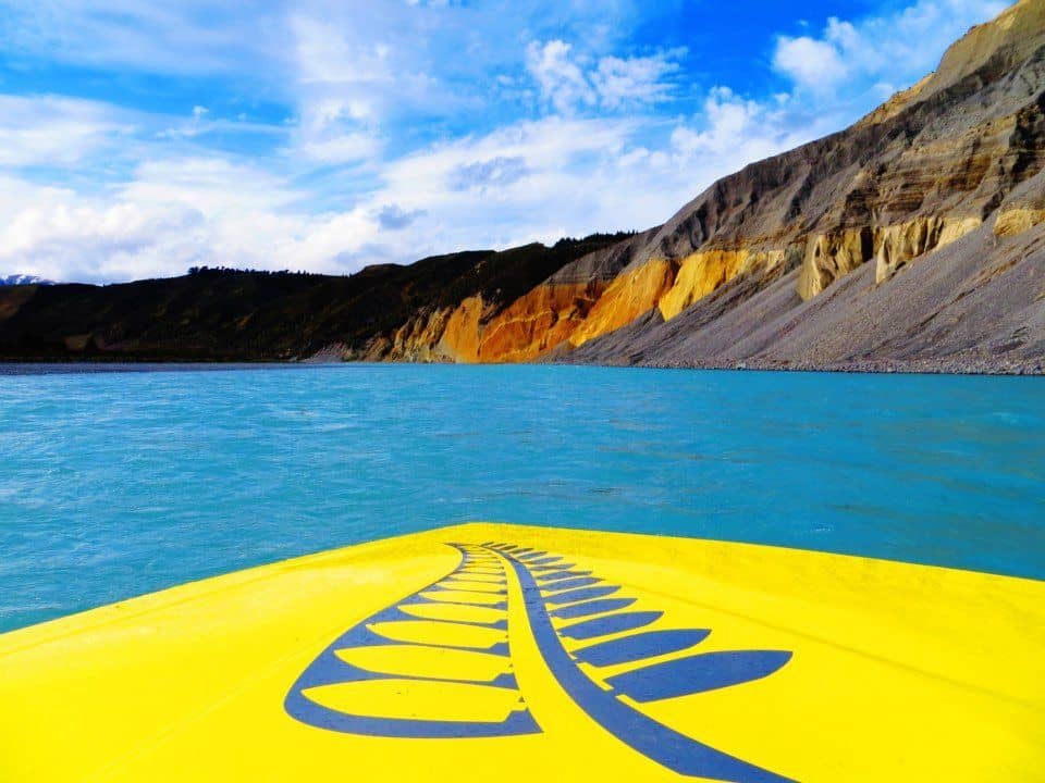 Summer in Methven — jet boating on the Rakaia